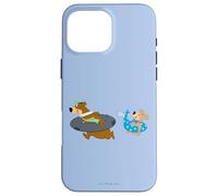 Yogi Bear Yogi and Boo Boo Going Swimming Coque pour iPhone 16 Pro Max