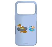 Yogi Bear Yogi and Boo Boo Going Swimming Coque pour iPhone 17 Pro