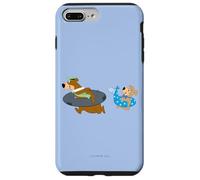 Yogi Bear Yogi and Boo Boo Going Swimming Coque pour iPhone 7 Plus/8 Plus