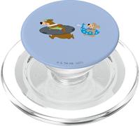 Yogi Bear Yogi and Boo Boo Going Swimming PopSockets PopGrip pour MagSafe