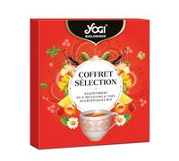 Yogi Biologique Coffret Cadeau, Assortiment de 9 Thés et Infusions Bio, 45 sachets individuels