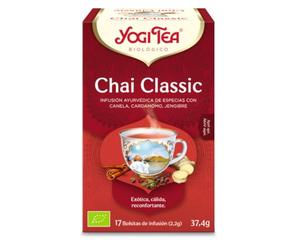 Yogi Infusion 17 sachets de 1,8 g - Thé Herbal Sans Saveur - Vegan - Boîte de 17 Unités - 0 mg de Caféine - Allergène Libre
