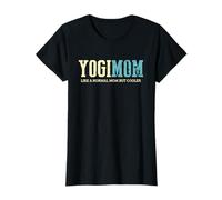 Yogi Mom Cooler Fun Mommy Vintage Fête des Mères T-Shirt