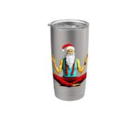 Yogi Père Noël Gobelet isotherme en acier inoxydable double paroi