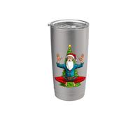 Yogi Père Noël Gobelet isotherme en acier inoxydable double paroi