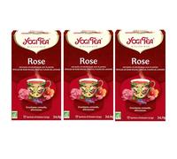 YOGI TEA Ashwaganda Balance, Tisane Bio avec Ashwaganda, Cerise Acérola, Passiflore, Décaféiné, Yogi Tea pack de 6, 6x17 sachets de thé (102)