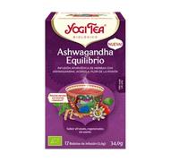YOGI TEA ASHWAGANDHA EQUILIBRIO 17infusiones - tisane réconfortante à savourer dans la journée, se déguste chaud pour un moment de détente et est conçu pour offrir un grand confort d’utilisation au qu