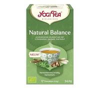 YogiTea Natural Balance – Infusion bien‑être intestinal bio – 17 sachets