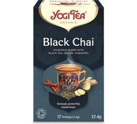 Yogi Tea® Black Chai Thé noir ayurvédique biologique Gingembre, cannelle (17pcs), 43318
