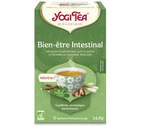 YOGI TEA-Boite de thé bien-être intestinal Yogi tea - 17 sachets
