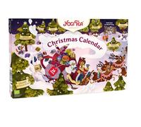 Yogi Tea Calendrier de l'Avent à déplier, 2024, tisane bio, 24 variantes de thé avec 24 sagesses, 24 sachets de thé, idéal comme cadeau sans chocolat