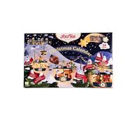 Yogi Tea Calendrier de l'Avent à déplier, 2023, tisane bio, 24 variantes de thé avec 24 sagesses, 24 sachets de thé, idéal comme cadeau sans chocolat