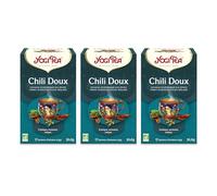 YOGI TEA, Chaï Curcuma, Infusion Bio, Excellent pour le lait doré, Naturellement Sans Caféine, Mélange de Curcuma, Cannelle et Gingembre, 102 (6x17) Sachets de Thé