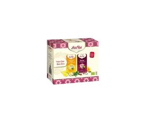 Yogi Tea Coffret Duo Bien-Être - Infusions Ayurvédiques 34 sachets