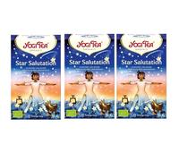 YOGI TEA, Défenses Naturelles, Infusion Bio, Vitamine C, Mélange d'Echinacea, Cerise Acérola et Sureau, 51 (3x17) Sachets de Thé