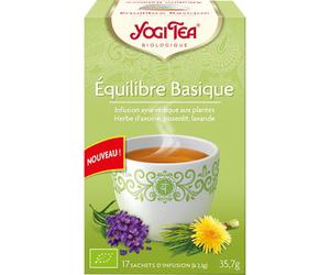 Yogi Tea Équilibre Basique Bio 17 Sachets Infusion