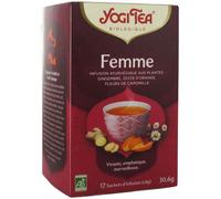 Yogi Tea Femme Bio 17 Sachets - Médecines naturelles - Pharmacie en ligne LaSante.net
