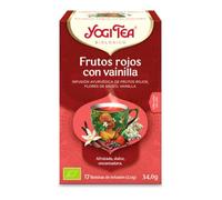 YOGI TEA FRUTOS ROJOS con - tisane réconfortante à savourer dans la journée, peut être consommé en journée ou en soirée et convient à ceux qui privilégient des produits efficaces au quotidien. et asso