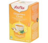 Yogi Tea Gingembre Citron 17 Sachets Infusion
