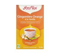Yogi Tea Gingembre Orange à la Vanille 17 sachets