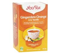 Yogi Tea Gingembre Orange Vanille 17 sachets
