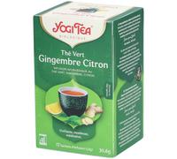 Yogi Tea® Ginger Lemon Green Tea Thé Instantané 17 pc(s)