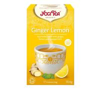 Yogi Tea Ginger Lemon Organic Herbal Tea 17 Bags