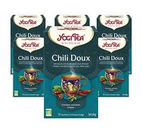 YOGI TEA, Himalaya, Infusion Bio, Tisane Naturellement Sans Caféine, Mélange de Gingembre, Fenouil et Cannelle, 102 (6x17) Sachets de Thé