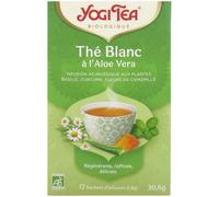 Yogi Tea Infusion Aux Plantes Thé Blanc à l'Aloe Vera Bio 30.6 g - Compléments alimentaires bio - Pharmacie en ligne LaSante.net