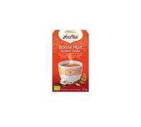 Yogi Tea Infusion Ayurvédique Bonne Nuit Rooibos Vanille Bio 17 sachets