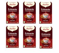 YOGI TEA, Infusion Bio, Tisane Naturellement Sans Caféine, Chlorella Menthe, Mélange de Chlorelle, Menthe et Citronnelle, 102 (6x17) Sachets de Thé