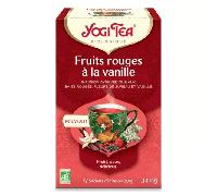 Yogi Tea Infusion Fruits Rouges à la Vanille 17 sachets