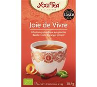 Yogi Tea Infusion Joie de Vivre 17 Sachets - Lot de 3