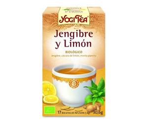 Yogi Tea jengibre y limón 17 bolsas 17 bolsas