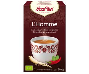 Yogi Tea L'Homme Bio 17 Sachets Infusion