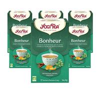 YOGI TEA, L'Homme Bio, Infusion Bio, Mélange ayurvédique de Gingembre, Ginseng et Piment, 102 (6x17) Sachets de Thé, 183.6 gr
