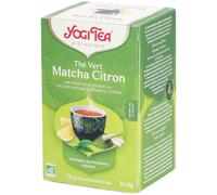 Yogi Tea Thé Vert Matcha Citron Bio 17 Sachets Infusion