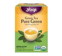 YOGI TEA,OG2,GRN,PURE GREEN, 16 BAG