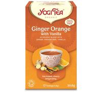 Yogi Tea Organic Ginger Orange with Vanilla Herbal Tea 17bag