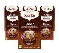 YOGI TEA, Rose, Infusion bio, Mélange de Pétales de Rose Rouge, Hibiscus et Fleurs de Lavande, 102 (6x17) Sachets de Thé