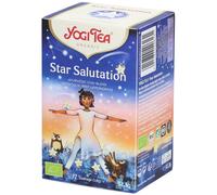 Yogi Tea Star Salutation - Infusion ayurvédique bio au tulsi, menthe et citronnelle Thé Instantané 17 pc(s)