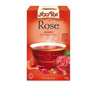 Yogi tea Thé Bio à la Rose 17 Sachets 30,6 g - Lot de 2