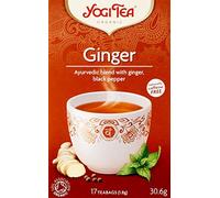Yogi tea Thé Bio au Gingembre 30.6 g - Pack de 6