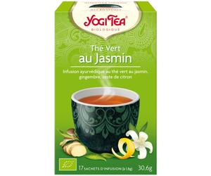 Yogi Tea Thé Vert Au Jasmin 17 Sachets Infusion