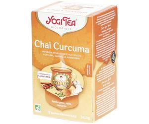 Yogi Tea® Turmeric Chai Thé Instantané 17 pc(s)