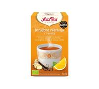 Yogi Thé orange gingembre et vanille 17 sachets