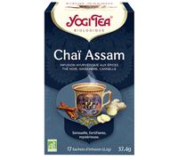 YOGI TEA-Yogi Tea Chai Assam - La boîte de 17 sachets