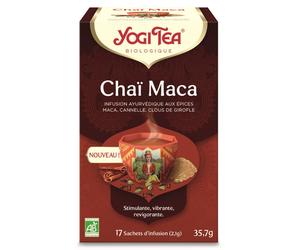 YOGI TEA-Yogi Tea Chai maca bio Les jardins de Gaïa - 17 sachets