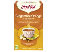 Yogi Tea Gingembre Orange à la Vanille 17 sachets