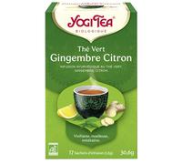 YOGI TEA-Yogi Tea Thé vert gingembre citron - La boîte de 17 sachets